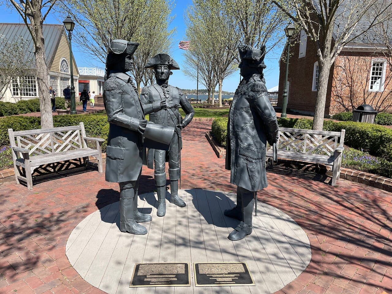 Statues de Lafayette