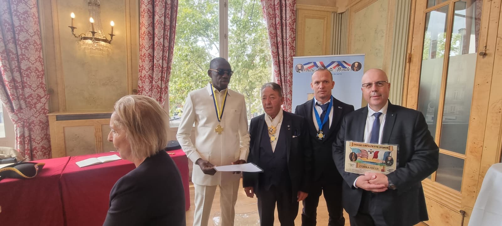 Cérémonie d’adoubement du 13.09.25 au Cercle National des Armées : une ambiance mémorable pour célébrer l’arrivée de nos nouveaux membres.