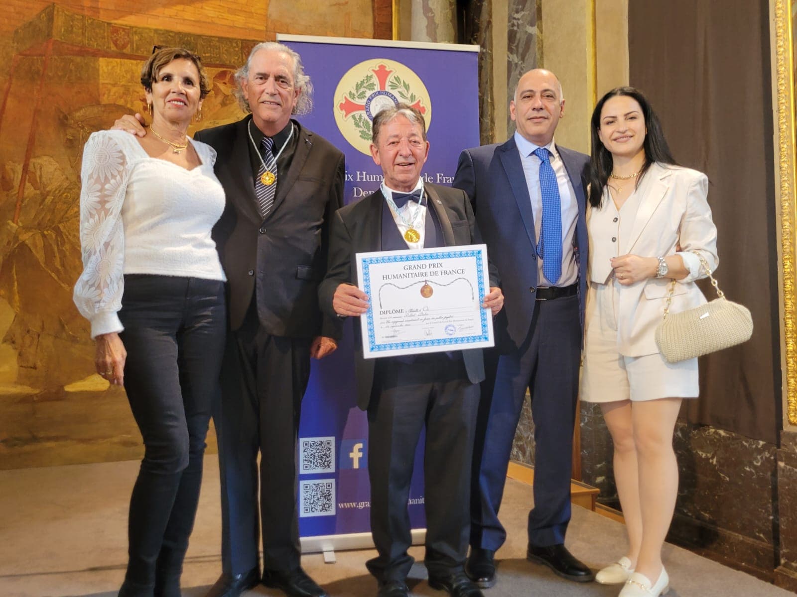Le Grand Prix Humanitaire de France remet sa médaille d’or à Toulouse