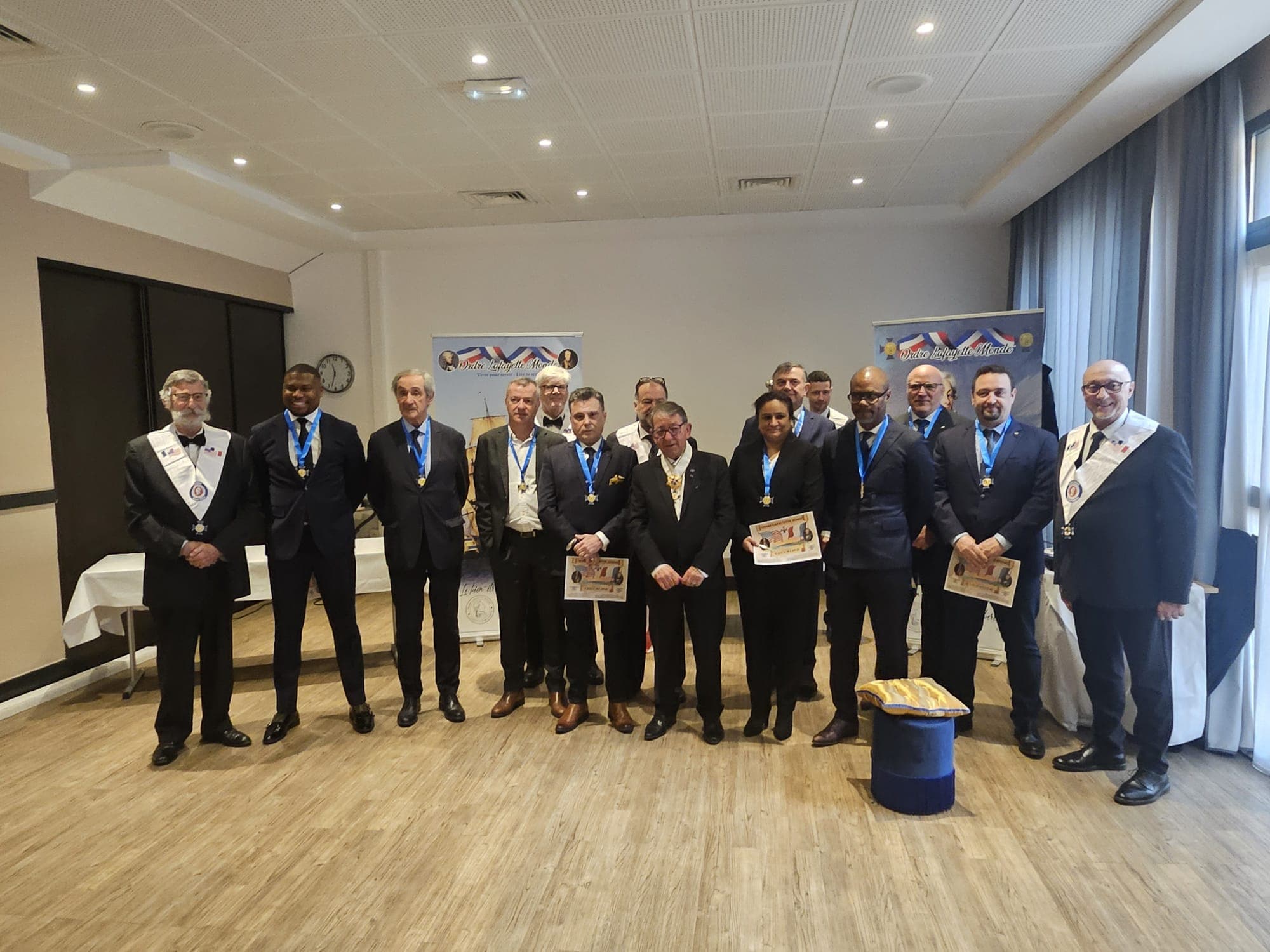 Cérémonie du 7 Février 2026 : L'Ordre Lafayette Monde accueille ses nouveaux membres